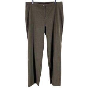 PLAZA SOUTH Vintage 90s Taupe Brown Chino Dress Pants